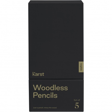 Logotrade corporate gift image of: Karst® 5-pack 2B woodless graphite pencils